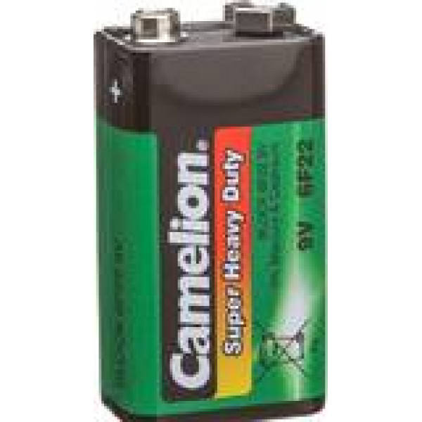 Батарейки Крона 6F22 CAMELION SR1 (9V) zinc 005567/005564