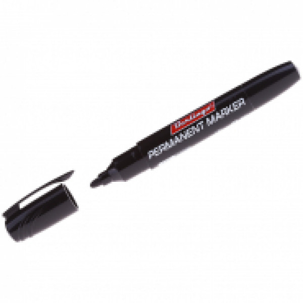 Маркер перманентный 2мм Berlingo РМ6104 чёрный