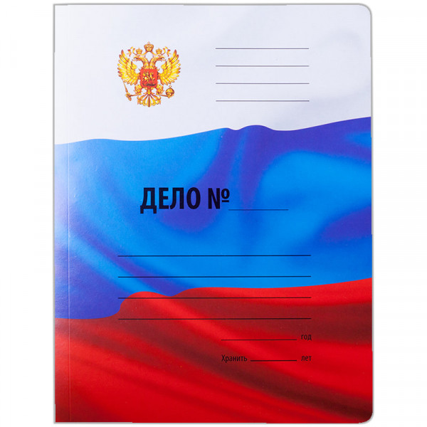 Скоросшиватель Дело 300г/м2 OfficeSpace А-SD30Т_2313 Триколор