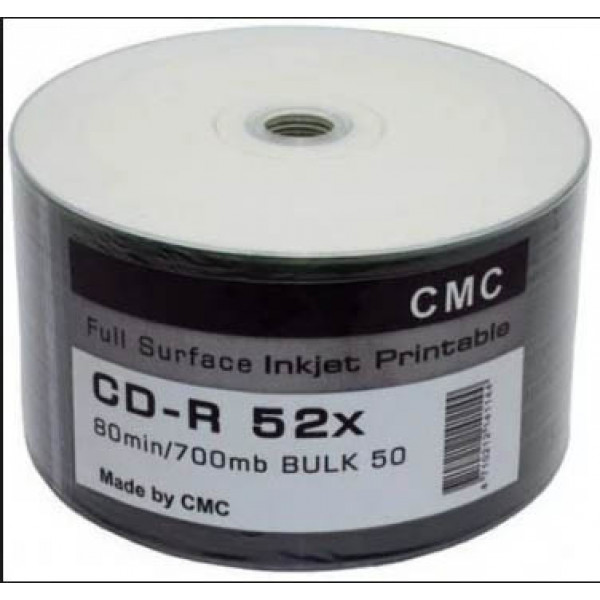 Диски CD-R BULK 700Mb 80min SP/50/600 141144 50шт.