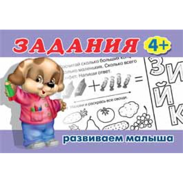 Задания 4+ изд.Фламинго Развиваем малыша А6