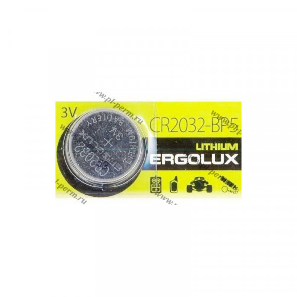 Батарейки ERGOLUX BL-5 CR2032 874059