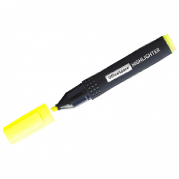 Текстовыделитель OfficeSpace HL_9508, 1-4мм, 228783 желтый