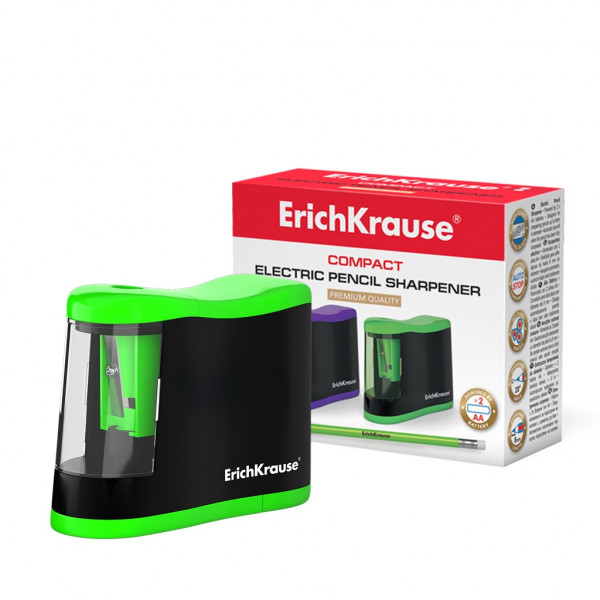 Точилка электрическая ERICH KRAUSE® Compact 44503 с контейнером