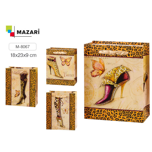 Пакет бумажн.MAZARI М-8067 18*23 STAYLE