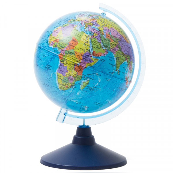 Глобус 150мм политический Globen ГЗ-150п Ке011500197 на круглой подставке
