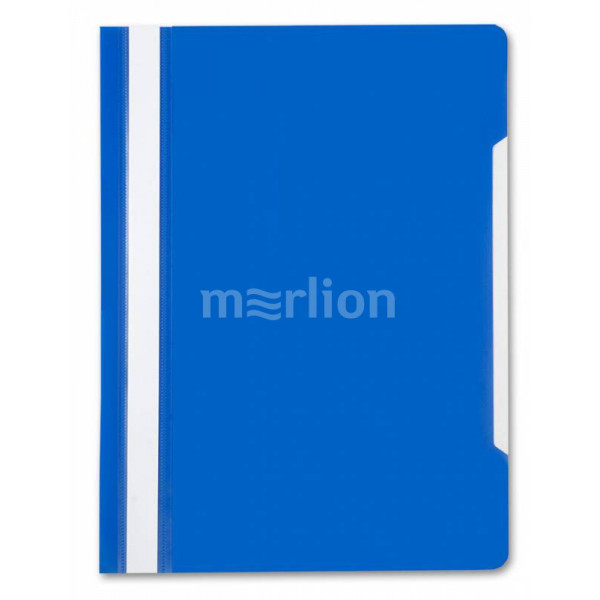 Скоросшиватель пластик 160мкм Бюрократ PS20BLUE синий