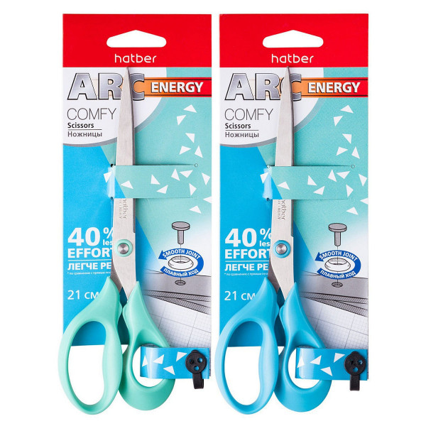 Ножницы 210мм Hatber SC_061323 Comfy легкий рез