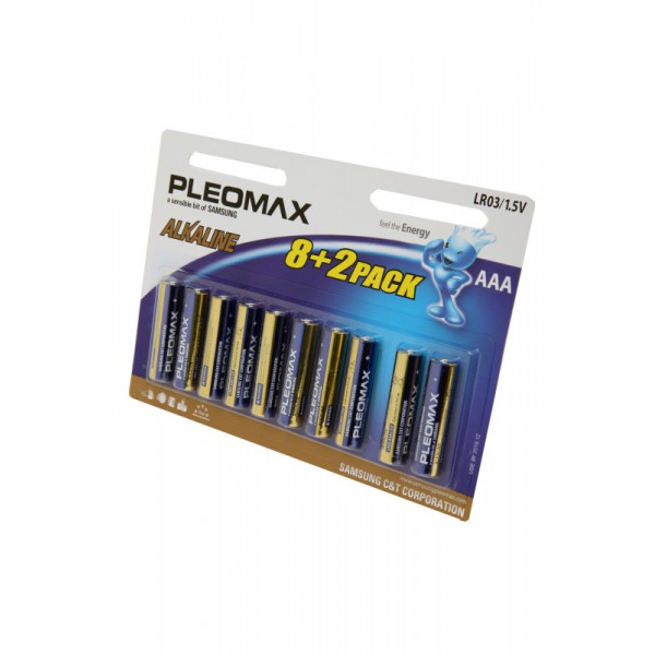 Батарейки LR03 SAMSUNG PLEOMAX BL8+2 alkaline 352865