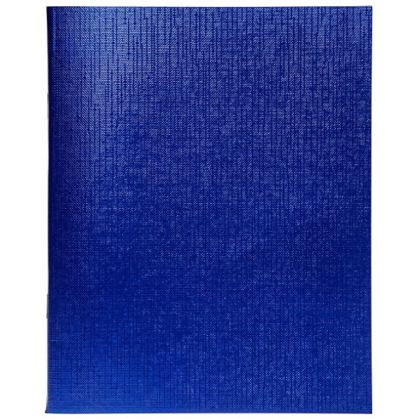 Тетрадь 96л HATBER 96Т5бвВ1 METALLIC Синяя бумвинил