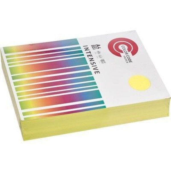 Бумага для офиса цвет интенсив 500л 80г/м2 Color Code 569673 желтый