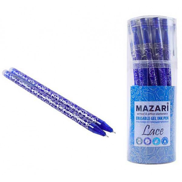 Ручка гелевая Пиши-стирай 0.5 MAZARI M-5434-70 LACE