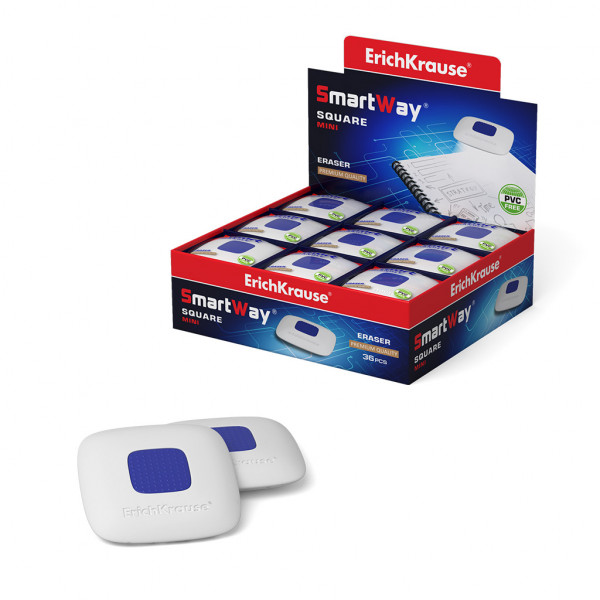Ластик ERICH KRAUSE 45554 SmartWay Mini Square
