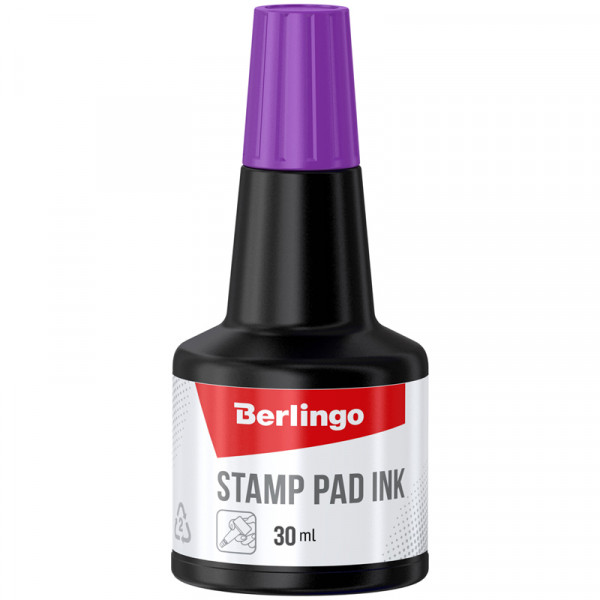 Штемпельная краска Berlingo KKp_30007 30мл.фиолетовая