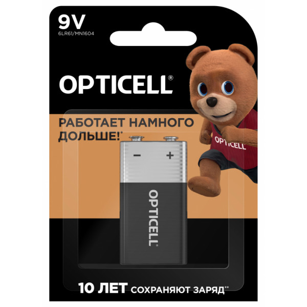 Батарейка OPTICELL Basic крона 9V 382990