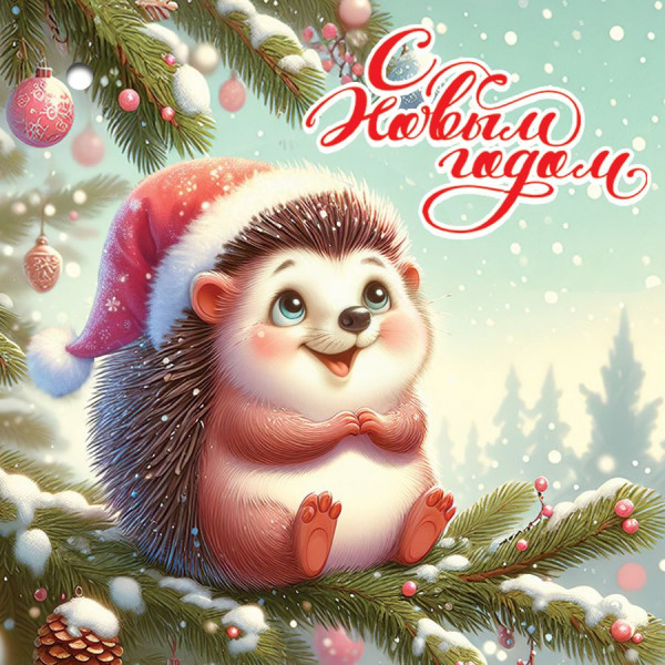 Открытки мини Праздник (060) 9201538 С новым годом!