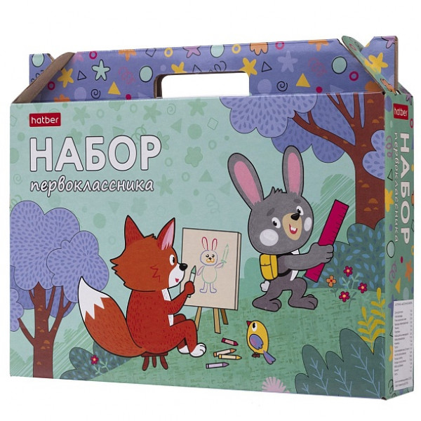 Набор первоклассника HATBER Нп4_085096 Вперед к знаниям! (27 предметов)
