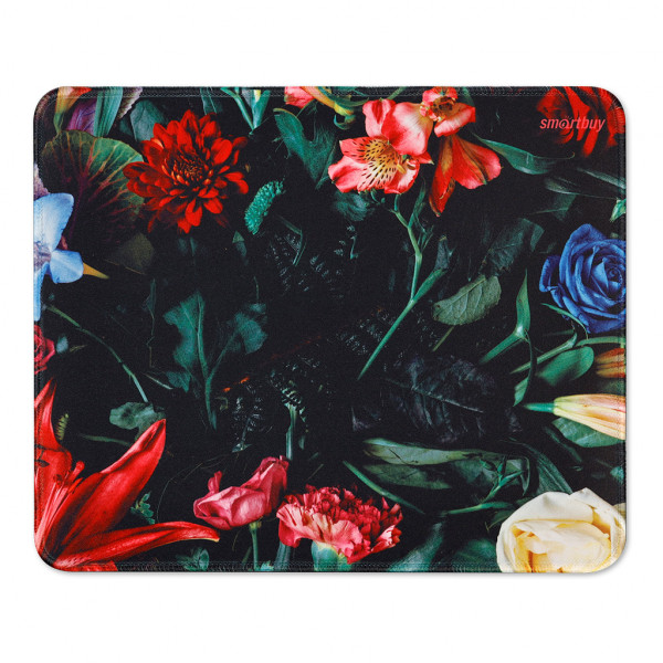 Коврик для мыши SMARTBUY Flowers S-size SBMP-102-FL