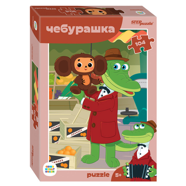 Пазлы 104 STEP PUZZLE 82040 Чебурашка
