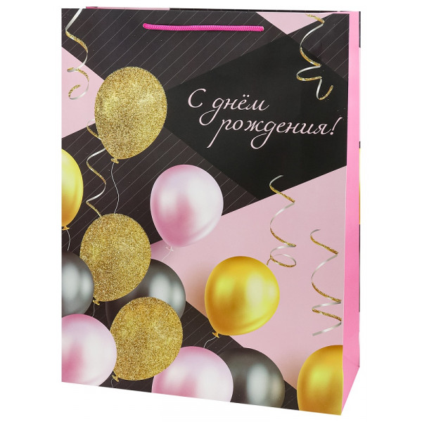 Пакет подар Миленд Dream cards ППК-2773 Шары 32,4*44,5*10,2см