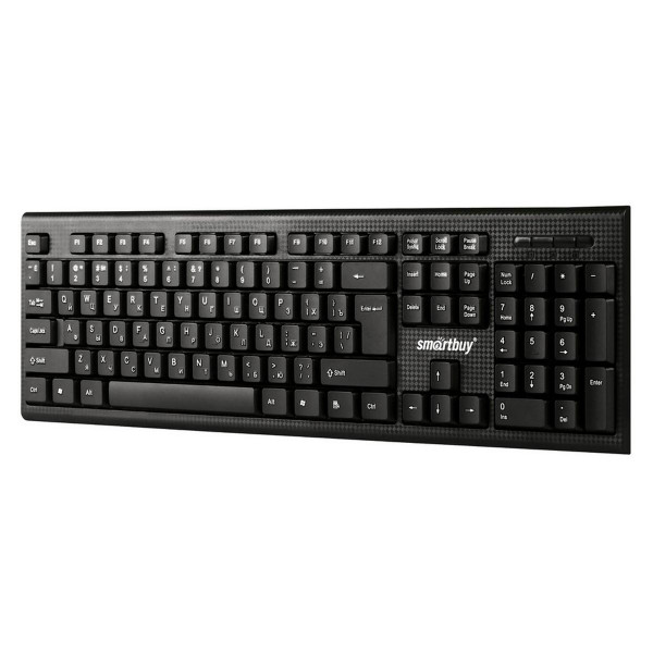 Клавиатура проводная Smartbuy ONE 115 черная SBK-115-K 067479