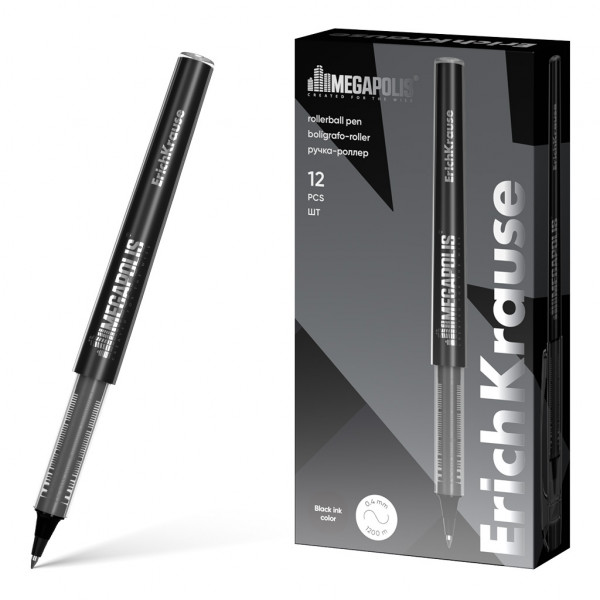 Ручка-роллер 0.5 ERICH KRAUSE 62110 MEGAPOLIS® Stick синяя