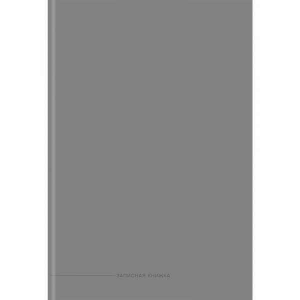 Записная книга А4 160л Проф-Пресс 160-9269 Классический серый-1