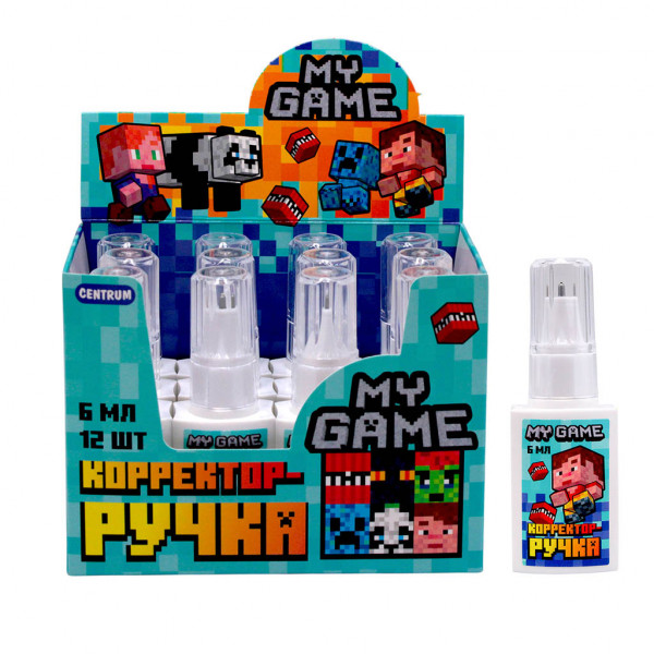 Корректирующая ручка 6мл метал након CENTRUM 77110 My game