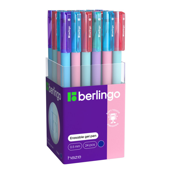 Ручка гелевая Пиши-стирай 0.5 CGp_50214 Berlingo Haze 24шт/уп