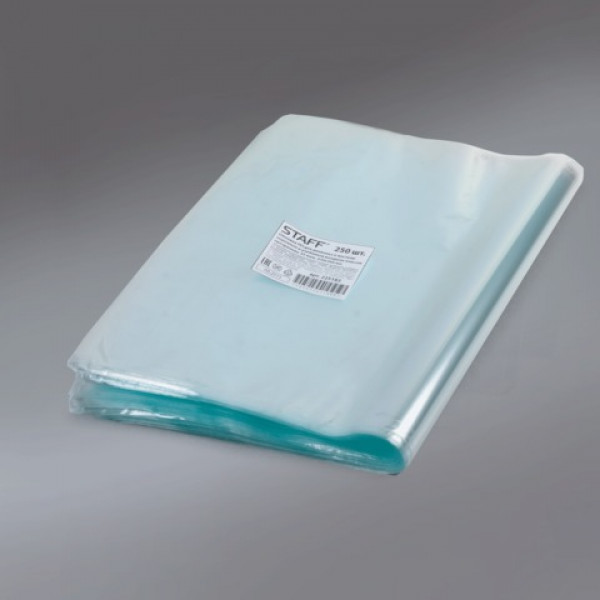 Обложка 230*360 35мкр для дневн и учебн ПП 35мкр STAFF 225183 прозрачная