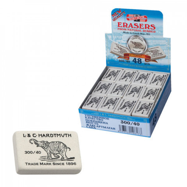 Ластик Koh-I-Noоr ELEPHANT 300/40 Белый Слон