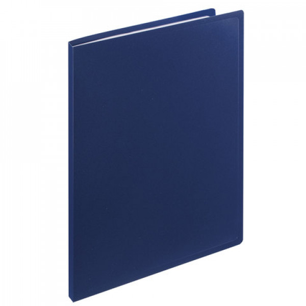 Папка 10 файлов STAFF, синяя, 0,5 мм, 225688