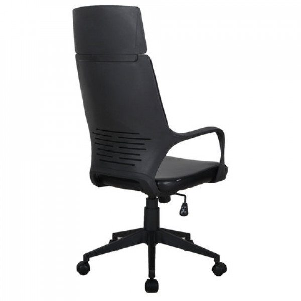 Кресло офисное BRABIX Prime EX-515, экокожа, черное, 531569