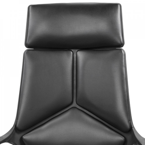 Кресло офисное BRABIX Prime EX-515, экокожа, черное, 531569